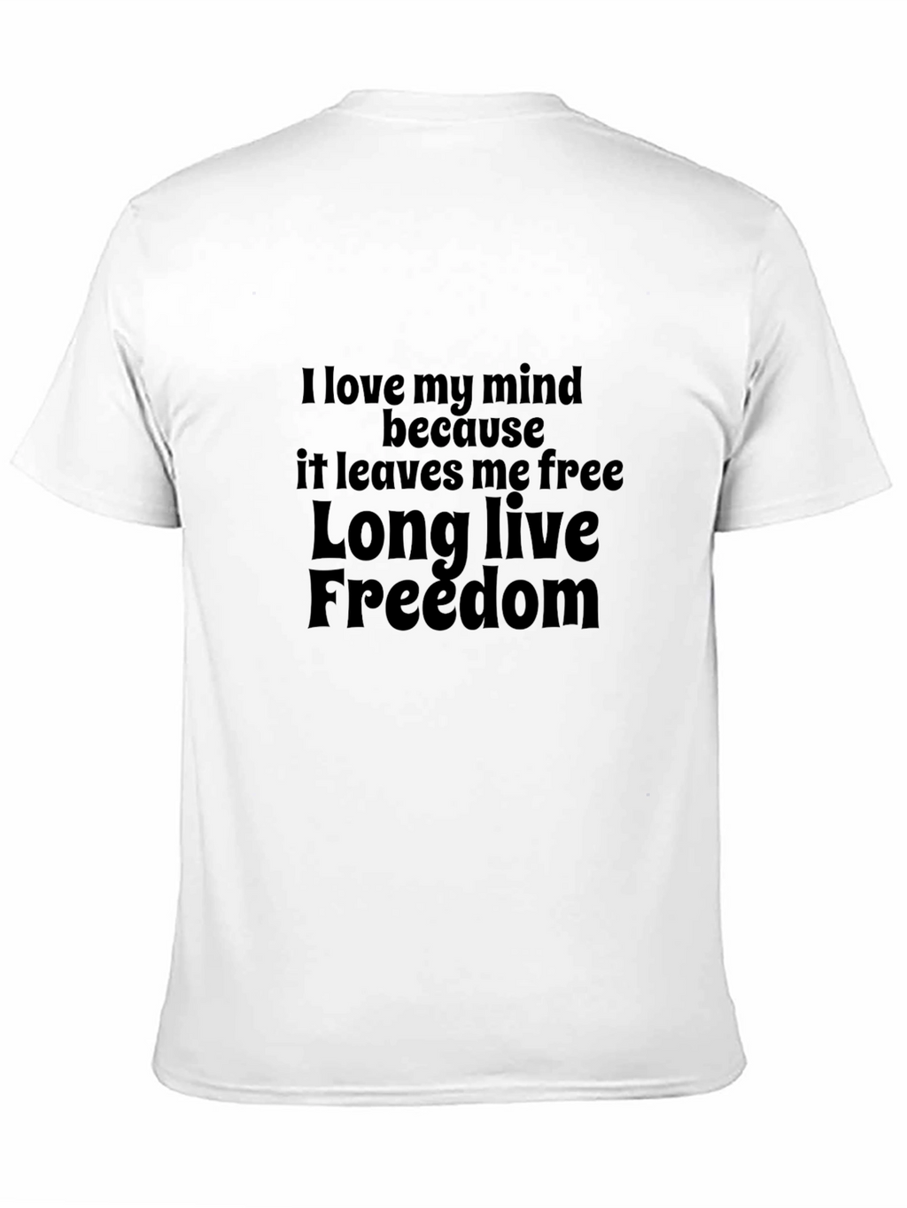 Freedom Mind T-Shirt - Black