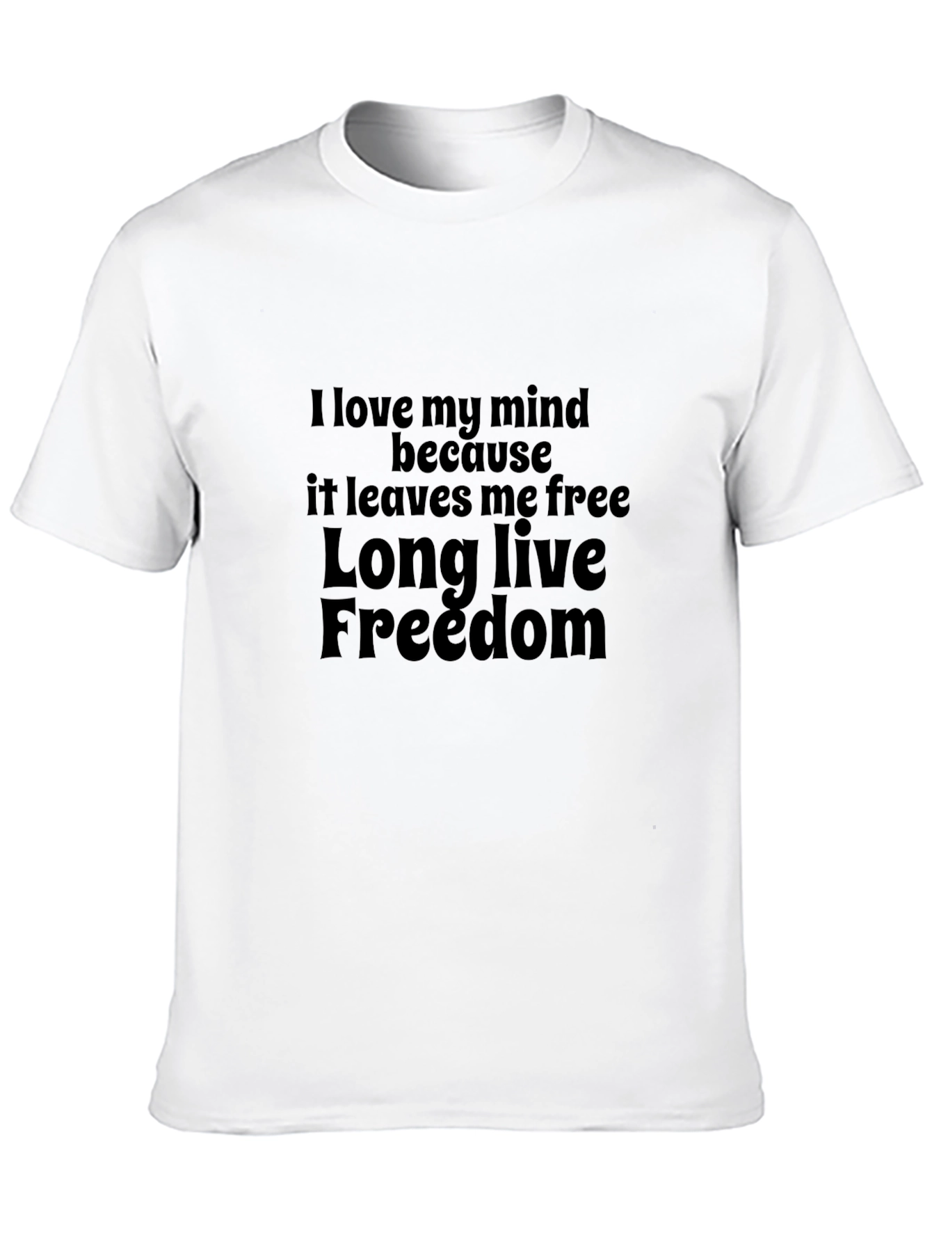 Freedom Mind T-Shirt - Black