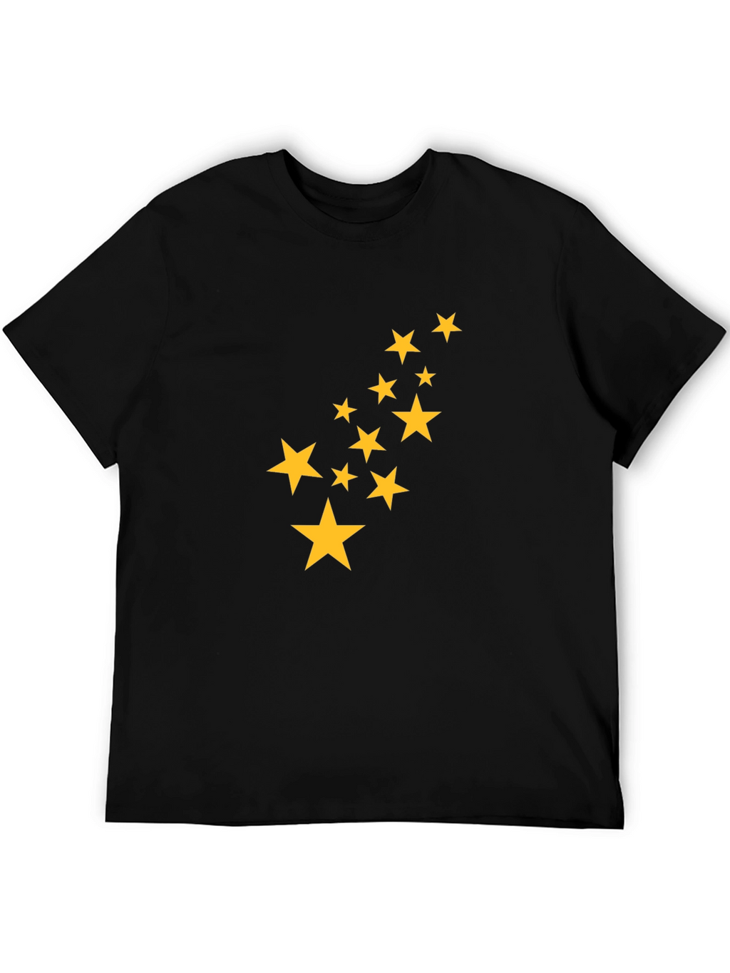 Black Starry Graphic Tee