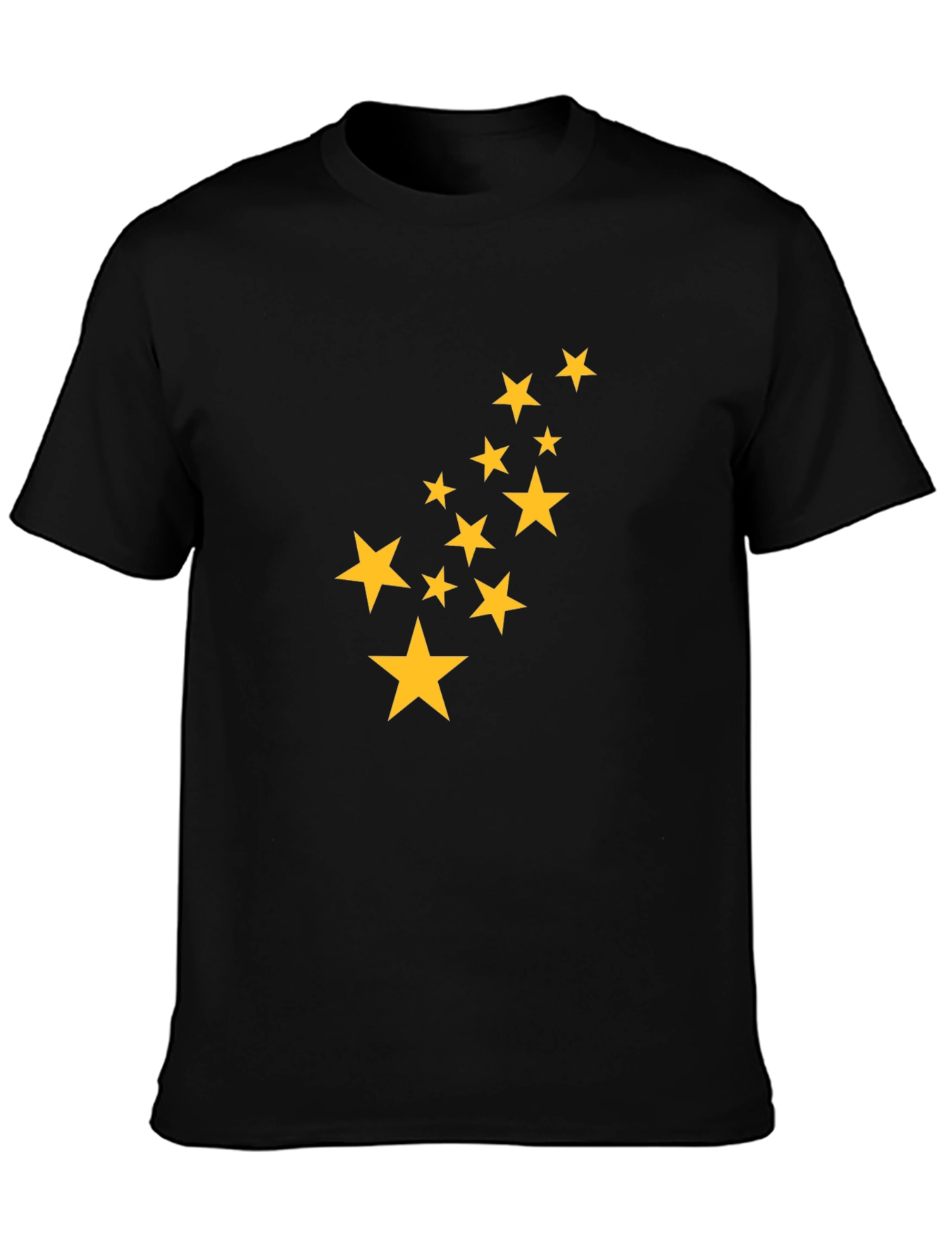 Black Starry Graphic Tee