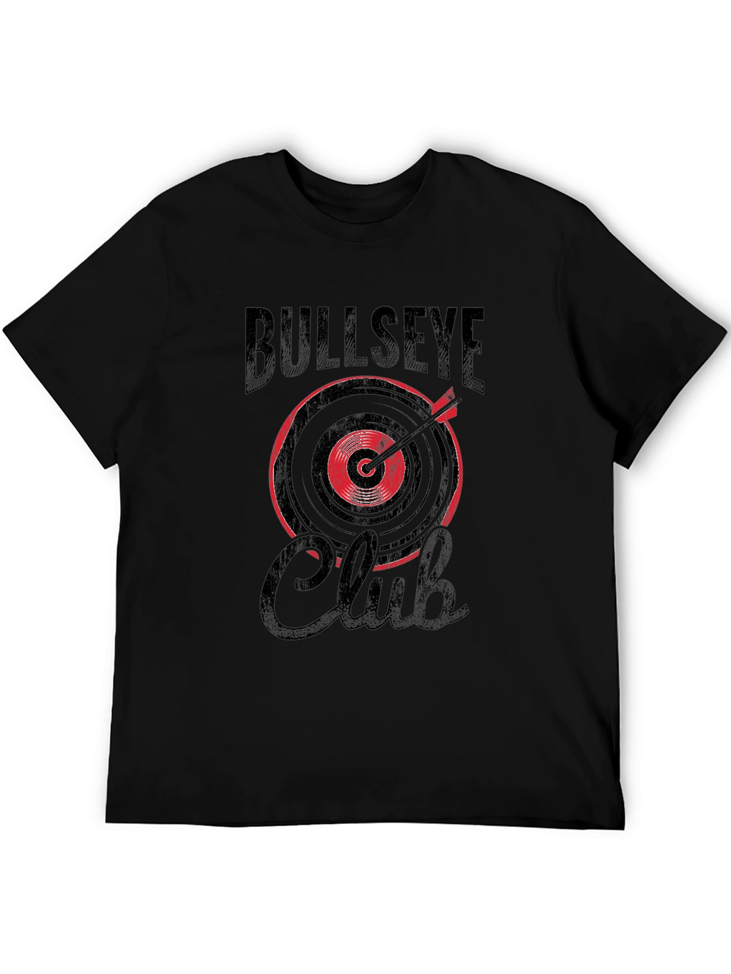 Bullseye Club Graphic Tee - Cool Target Design T-Shirt