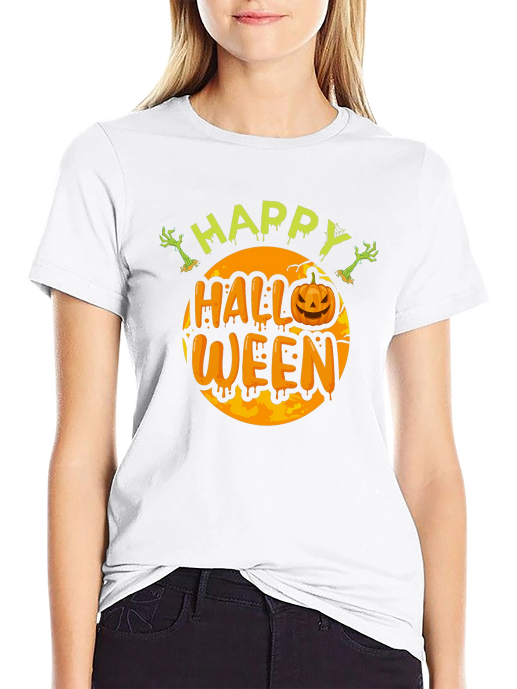 Happy Halloween Graphic Tee Shirt
