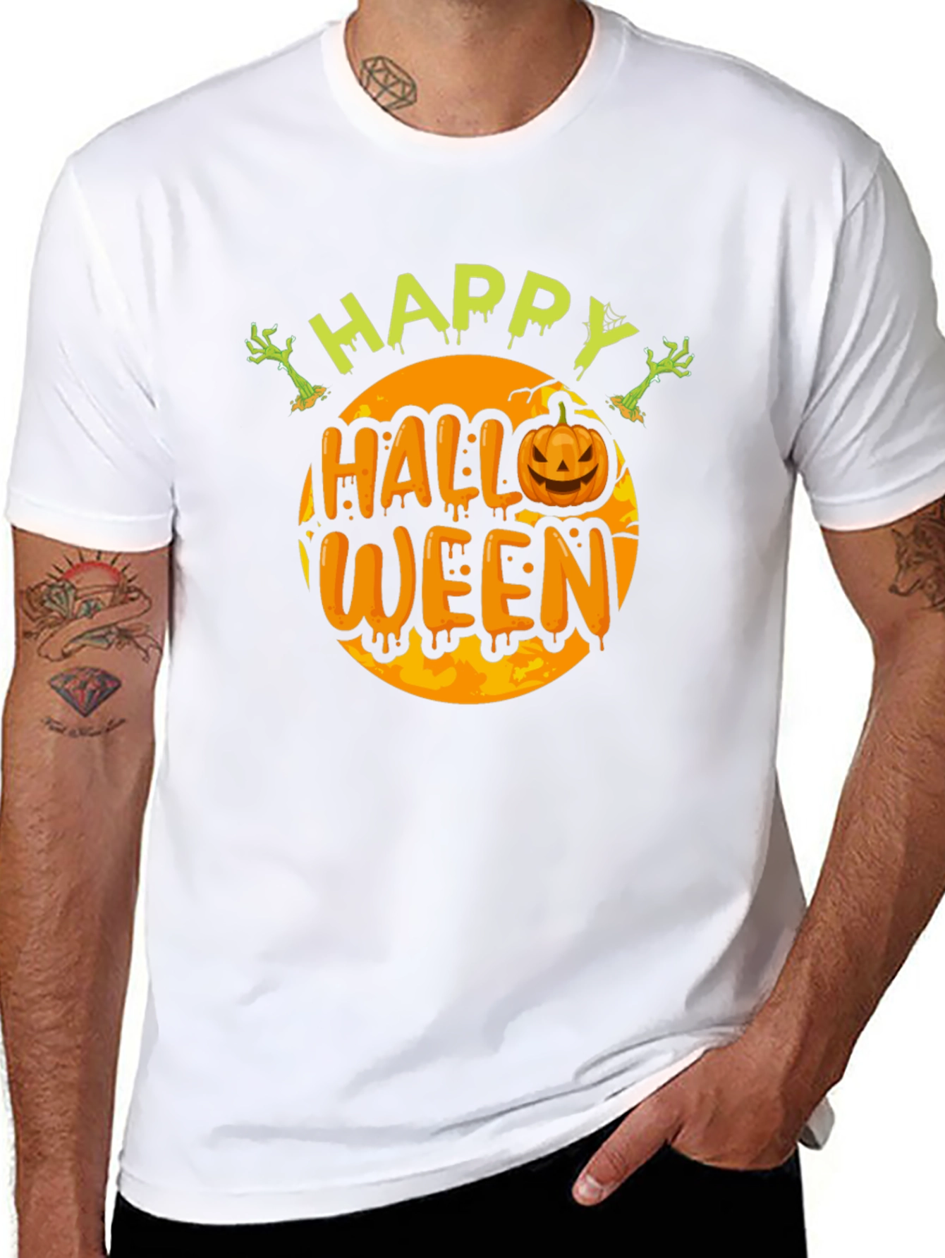 Happy Halloween Graphic Tee Shirt