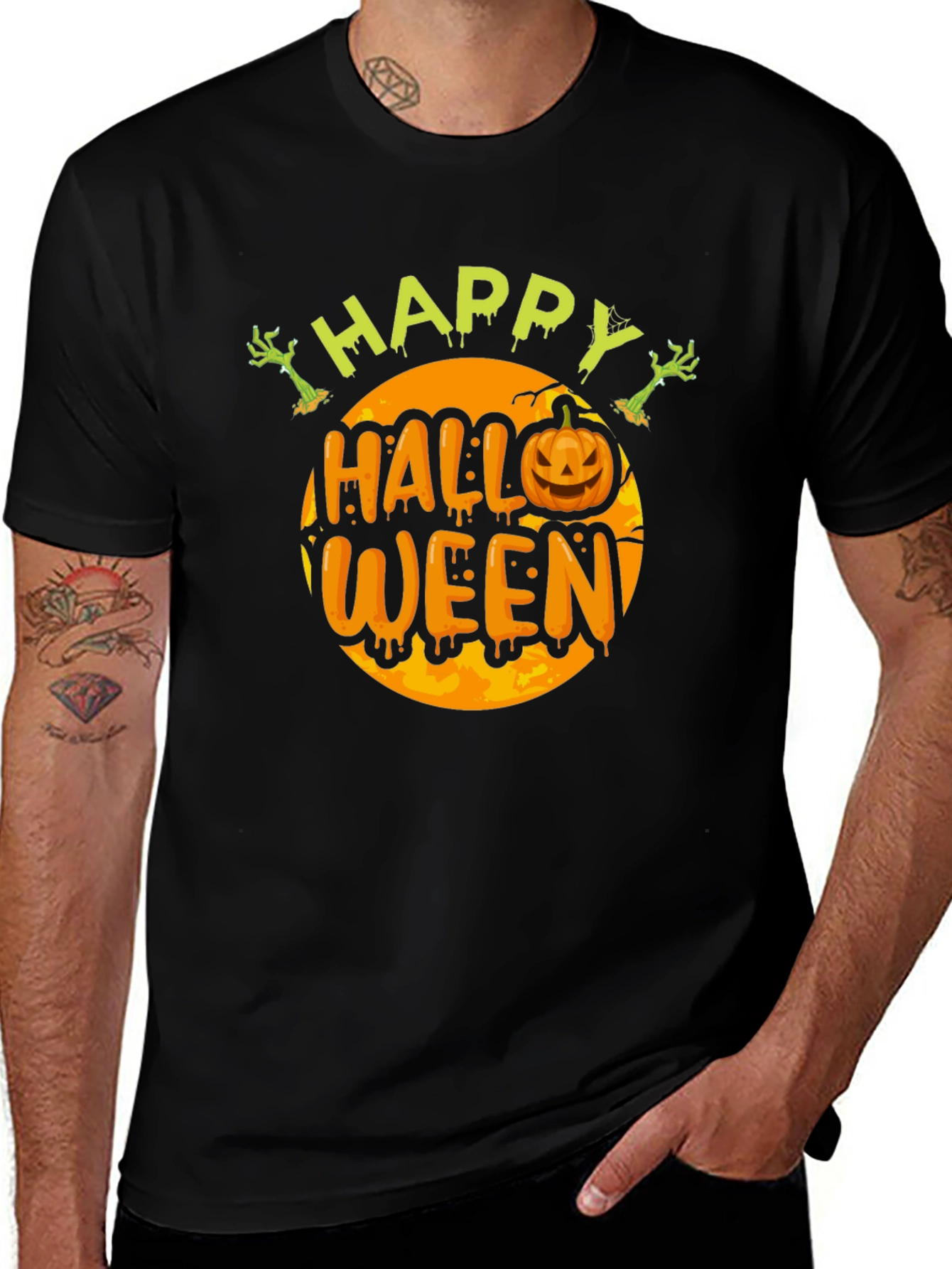 Happy Halloween Graphic Tee Shirt