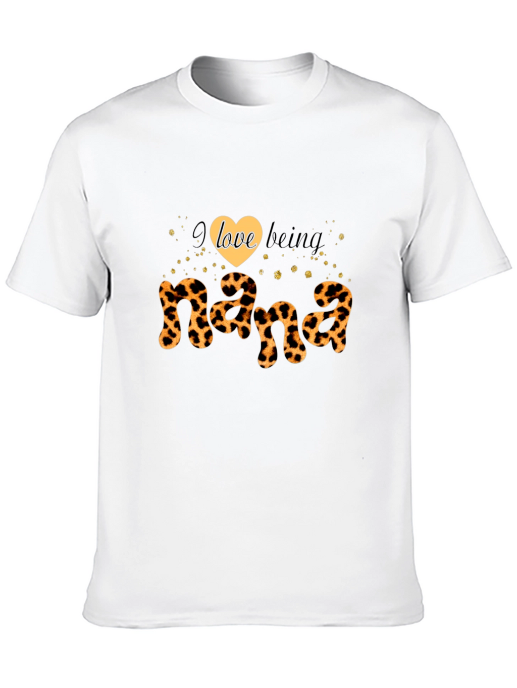 Leopard Print Nana T-Shirt