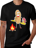Funny Potato Firefighter T-Shirt