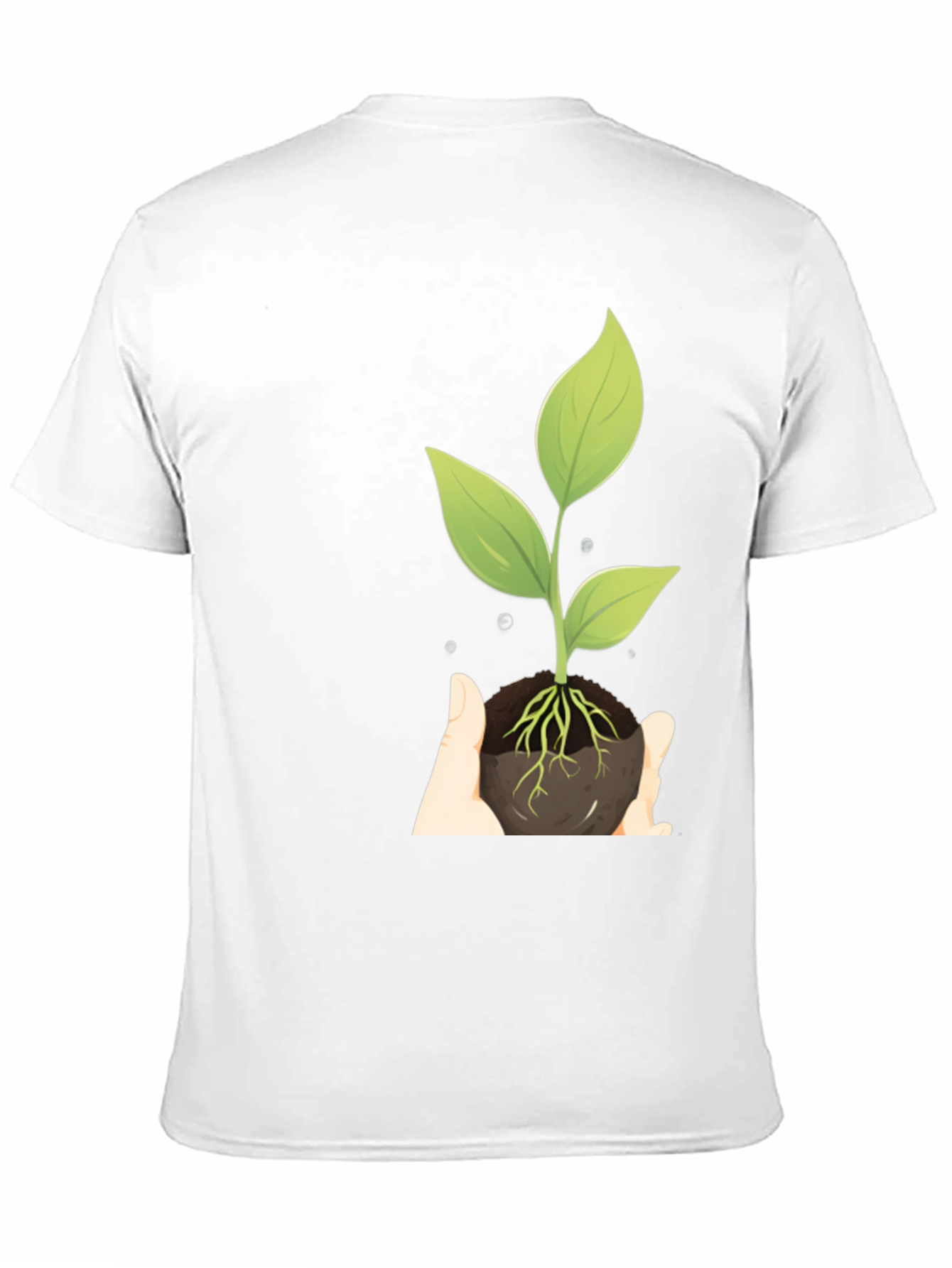 Natures Embrace Graphic Tee - Black Cotton Shirt
