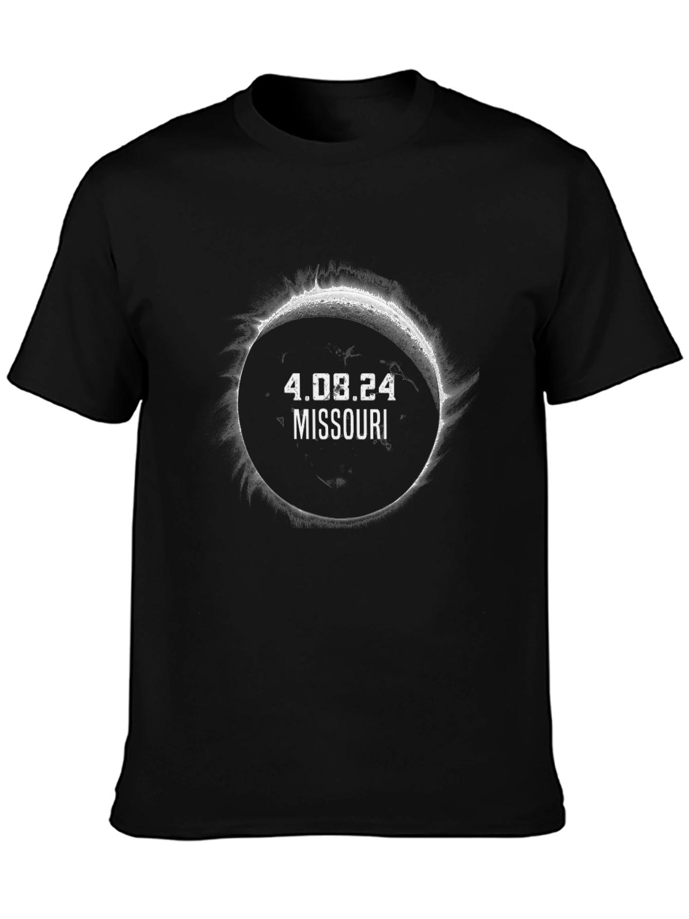 Missouri Eclipse 2024 T-Shirt - Total Solar Eclipse Souvenir
