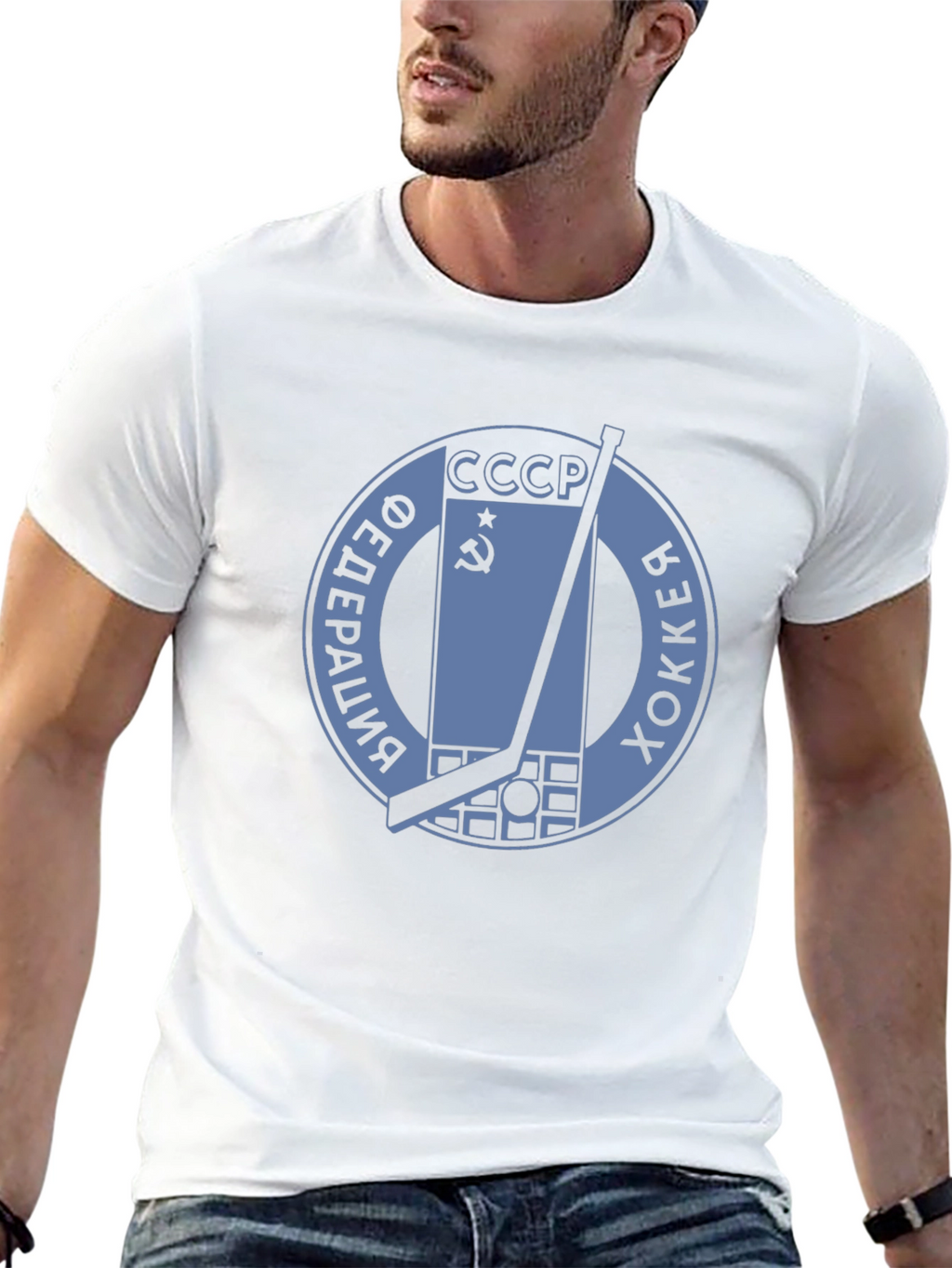 USSR Hockey Federation T-Shirt - Classic Design