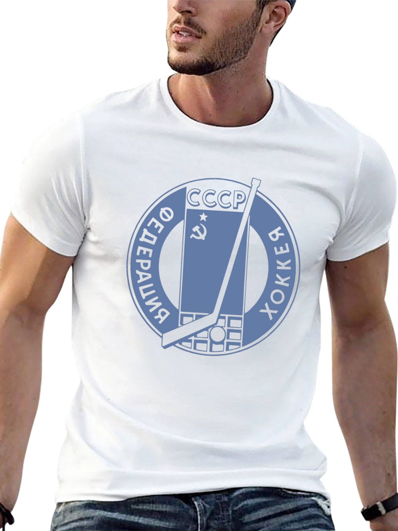 USSR Hockey Federation T-Shirt - Classic Design