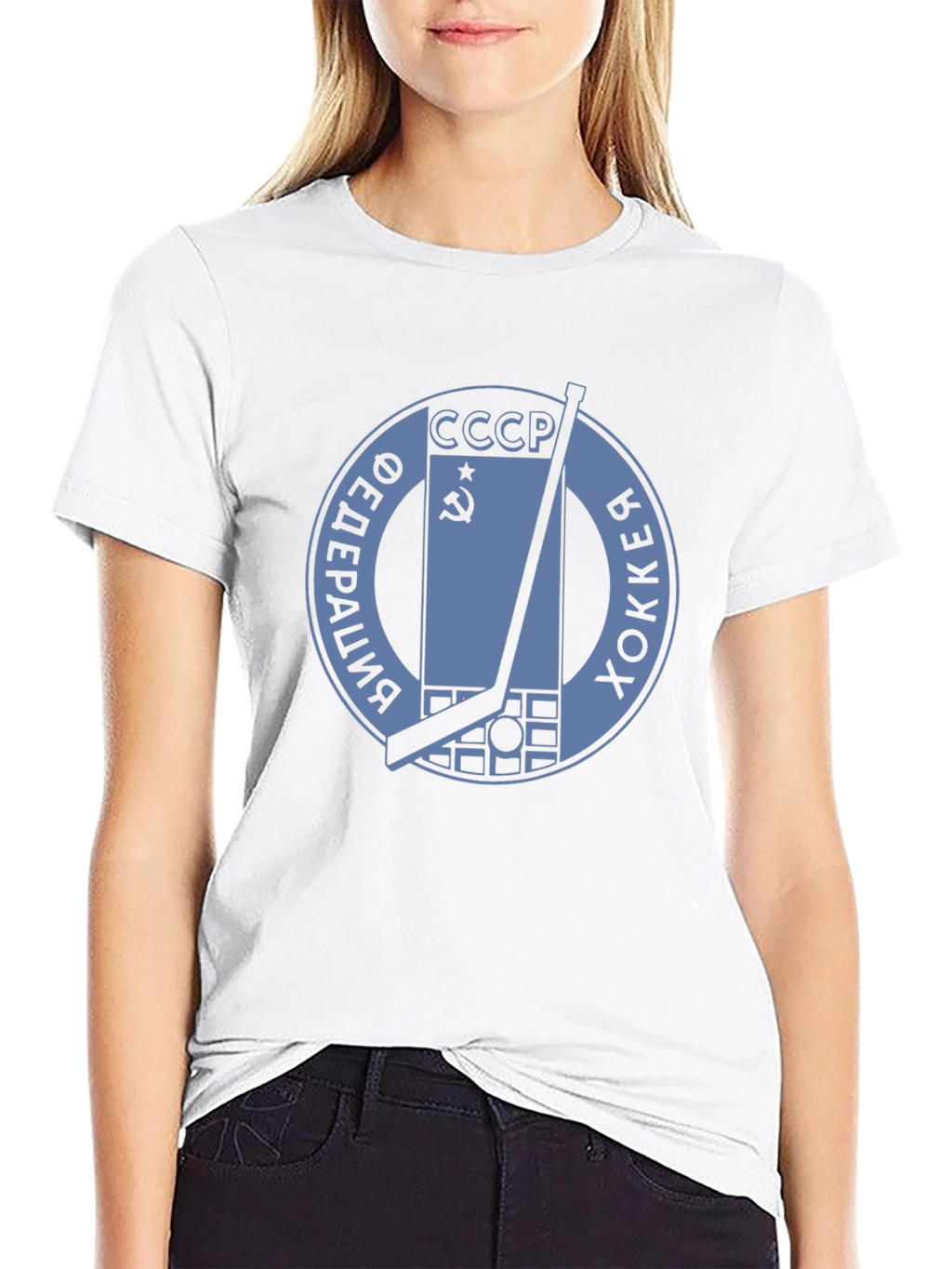 USSR Hockey Federation T-Shirt - Classic Design