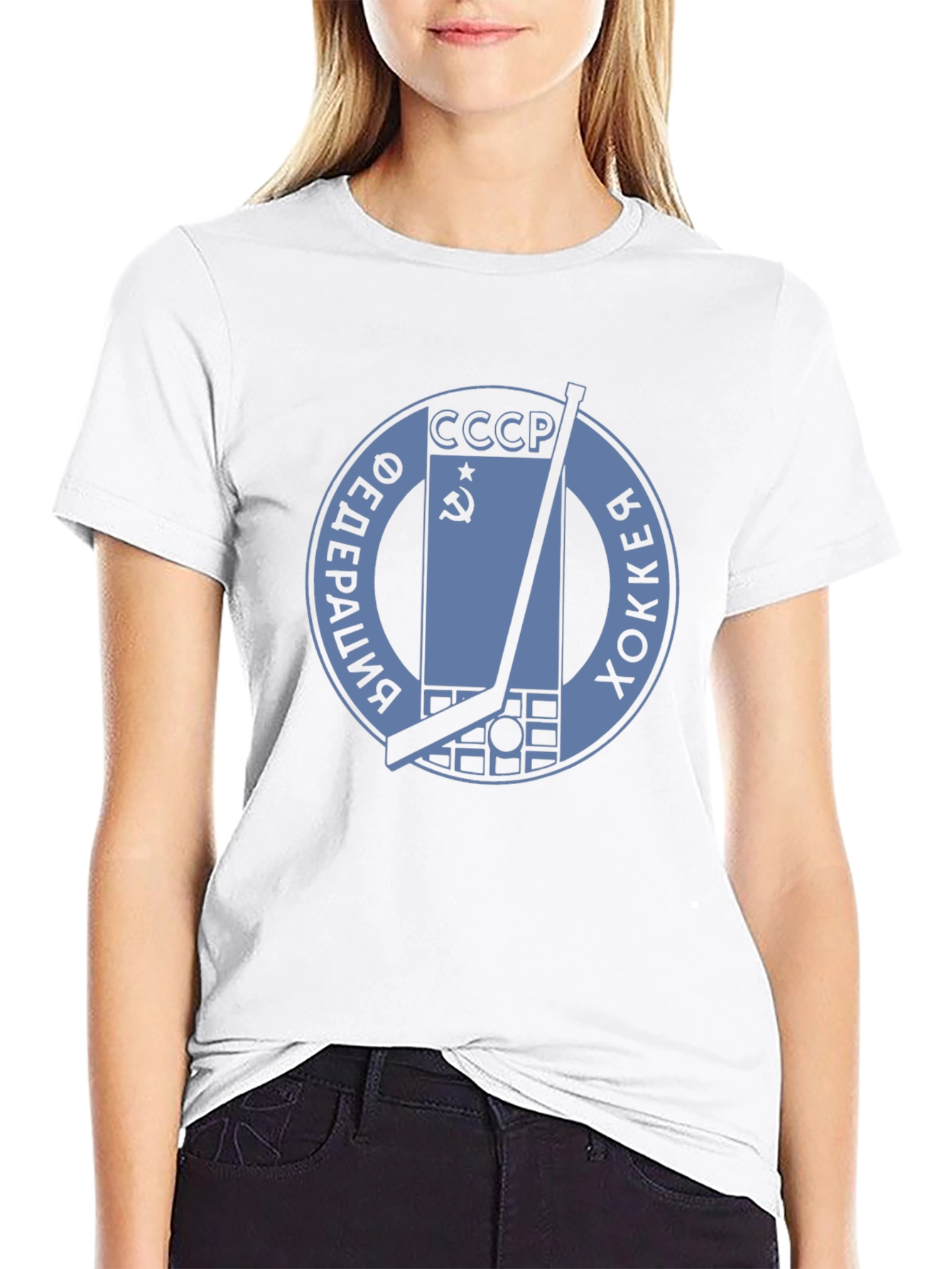 USSR Hockey Federation T-Shirt - Classic Design