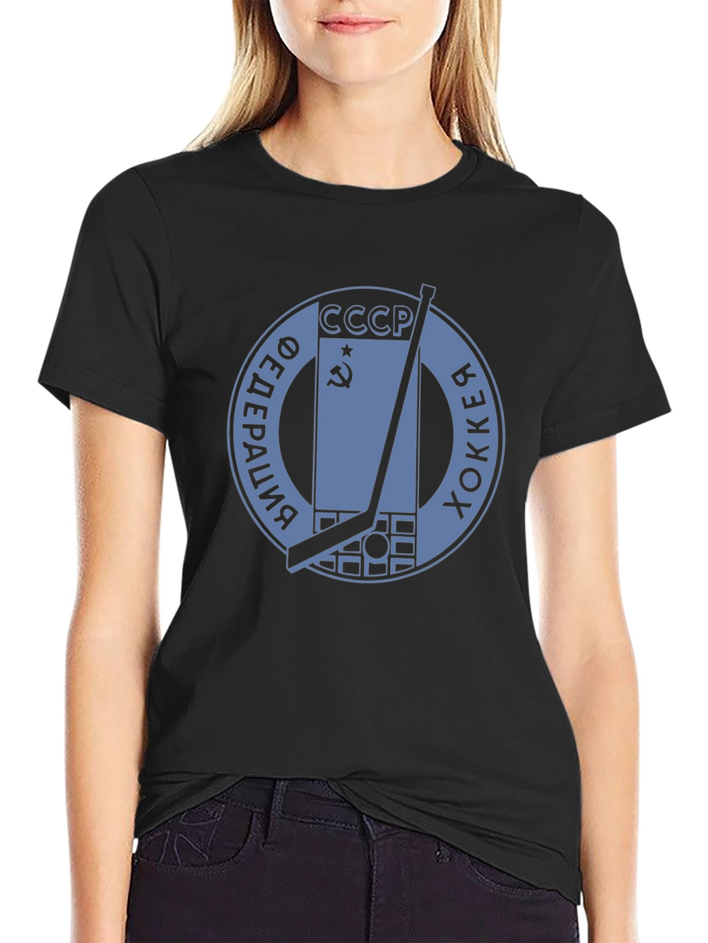 USSR Hockey Federation T-Shirt - Classic Design