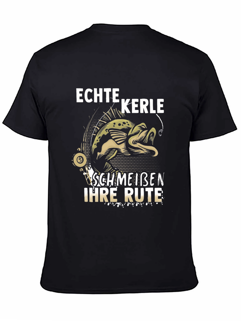 Echte Kerle Fishing T-Shirt - Funny Fisherman Design