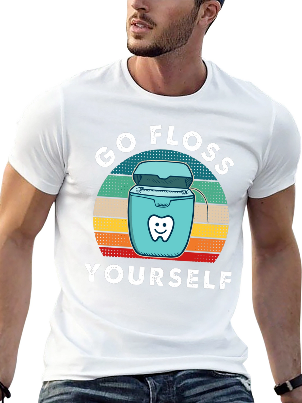 Go Floss Yourself Graphic Tee