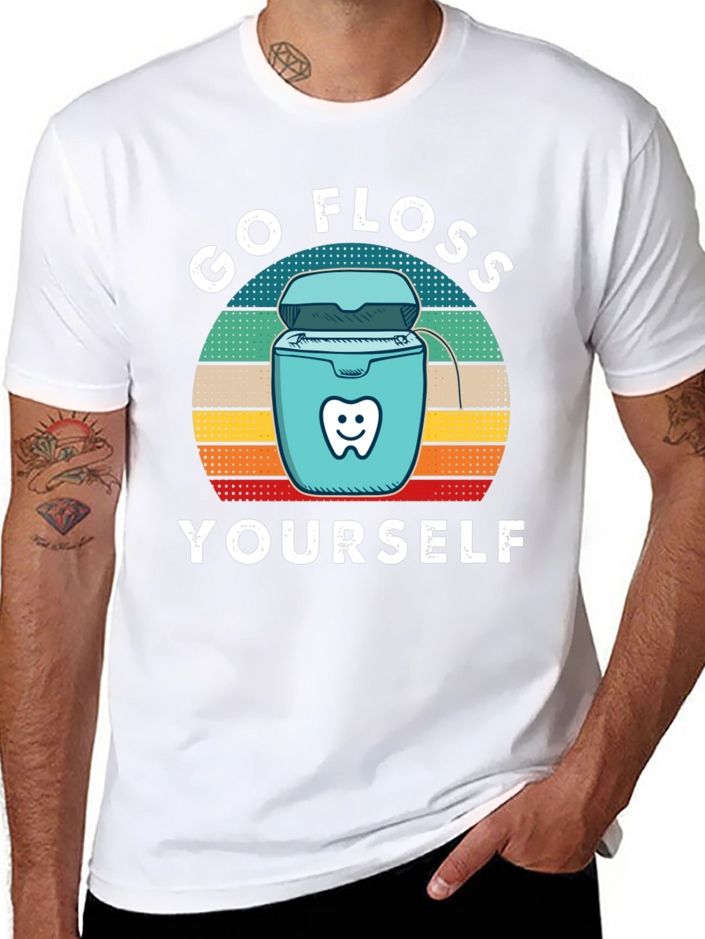 Go Floss Yourself Graphic Tee