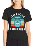 Go Floss Yourself Graphic Tee