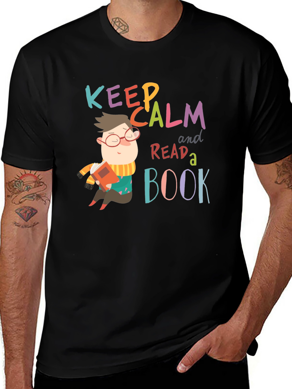 Keep Calm and Read a Book T-Shirt