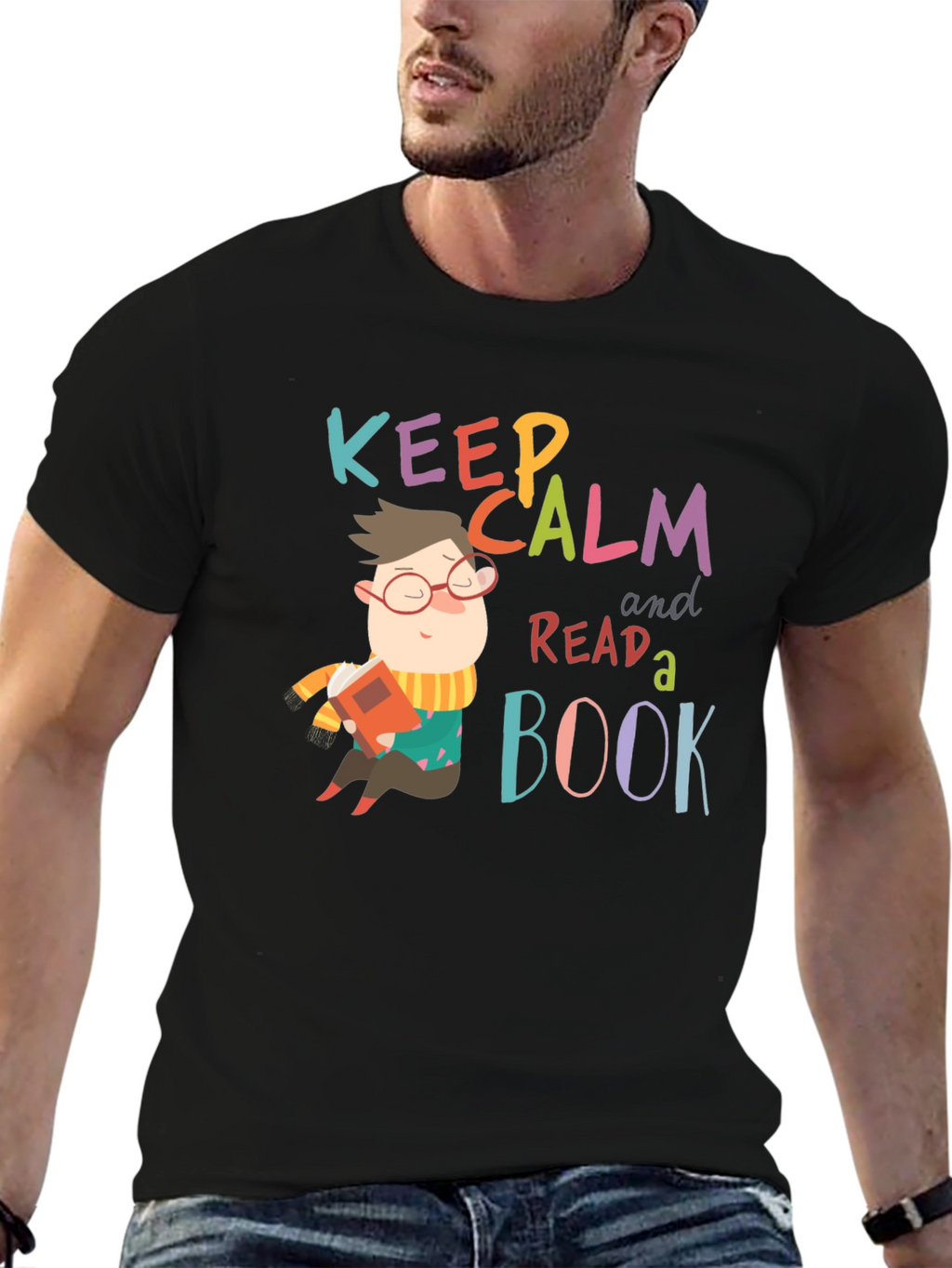 Keep Calm and Read a Book T-Shirt