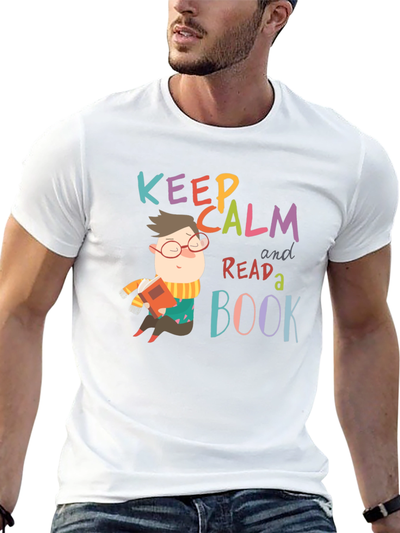 Keep Calm and Read a Book T-Shirt