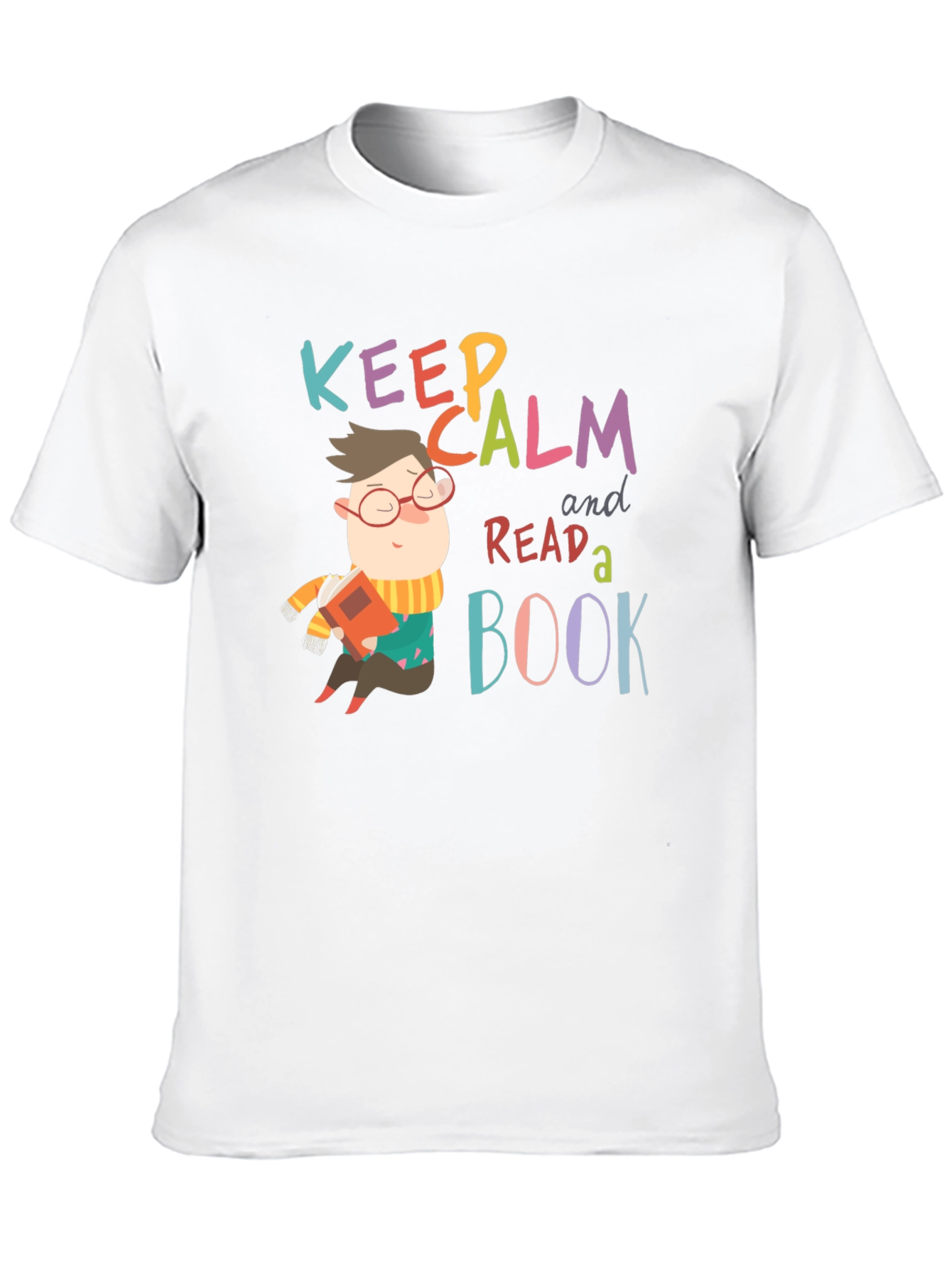 Keep Calm and Read a Book T-Shirt
