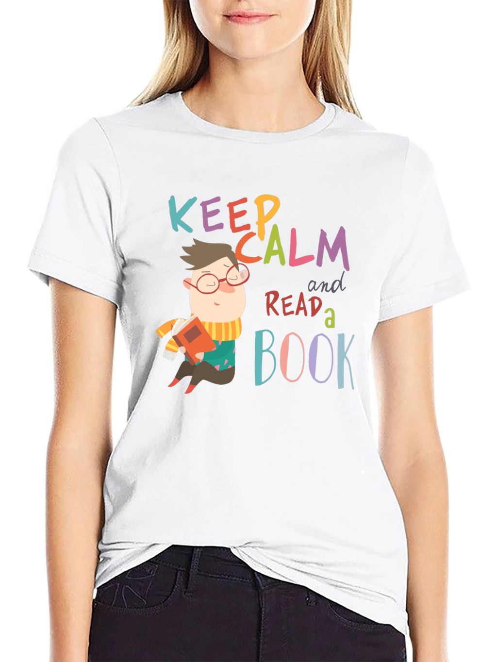 Keep Calm and Read a Book T-Shirt