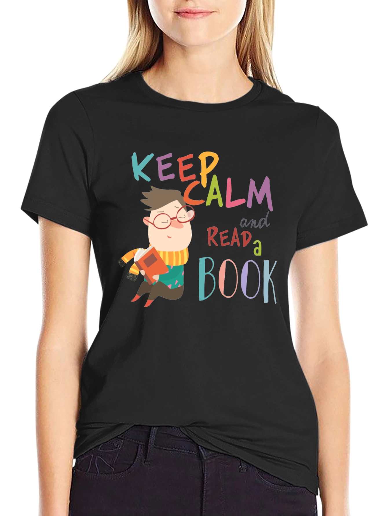 Keep Calm and Read a Book T-Shirt