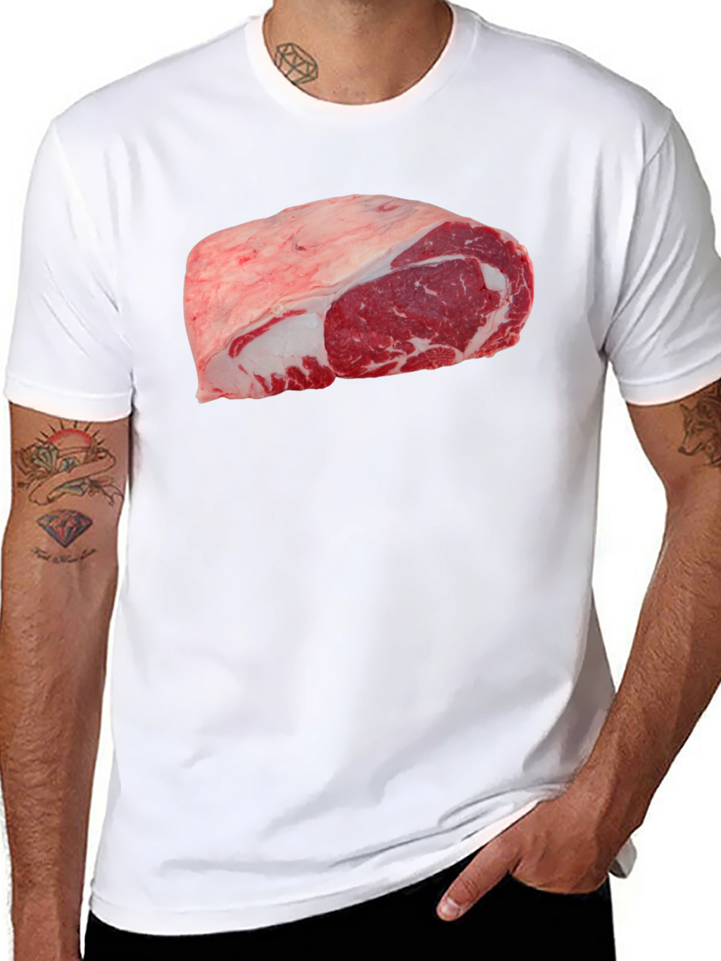 Meat Cut T-Shirt - BBQ Grill Master
