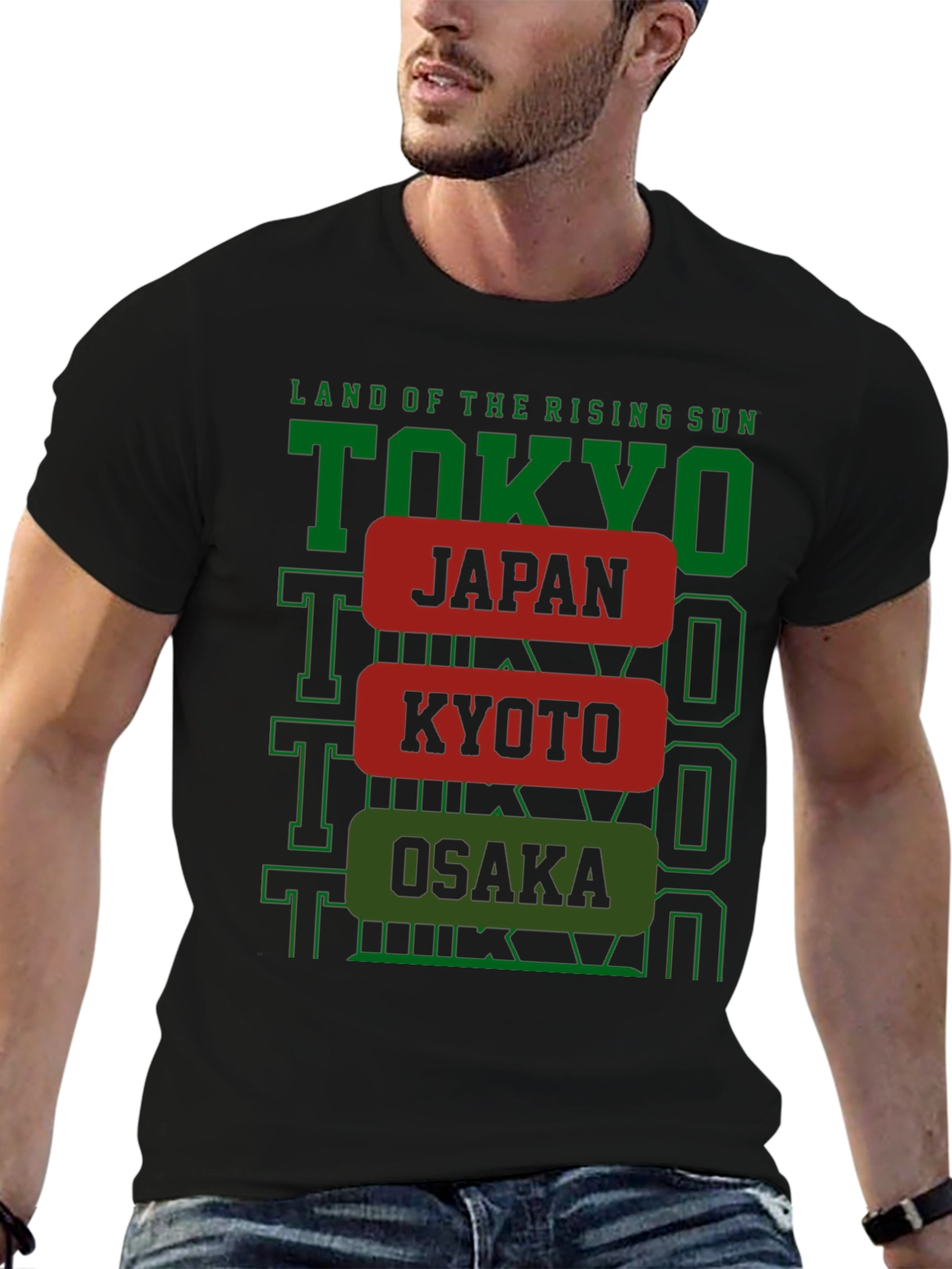 Tokyo Japan Graphic Tee - Land of the Rising Sun T-Shirt