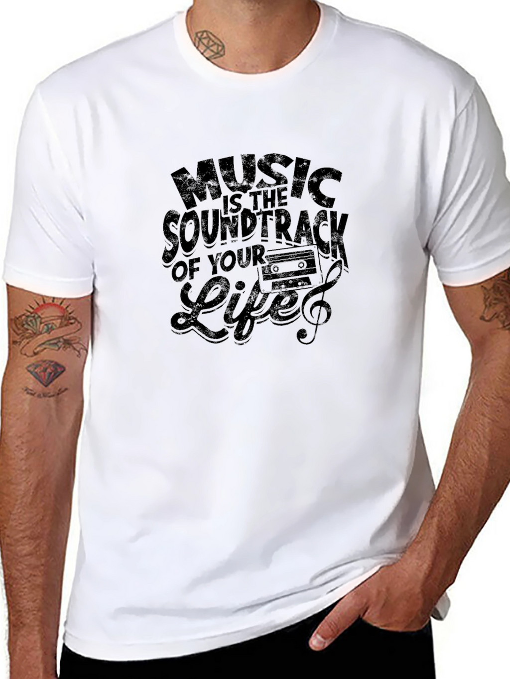 Music is the Soundtrack of Your Life T-Shirt