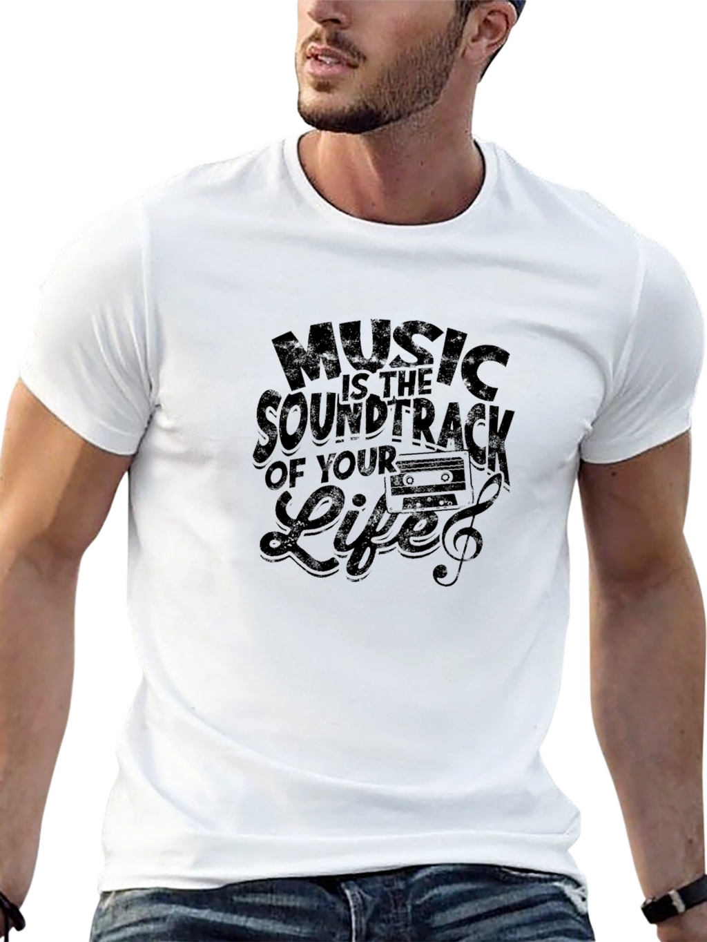 Music is the Soundtrack of Your Life T-Shirt