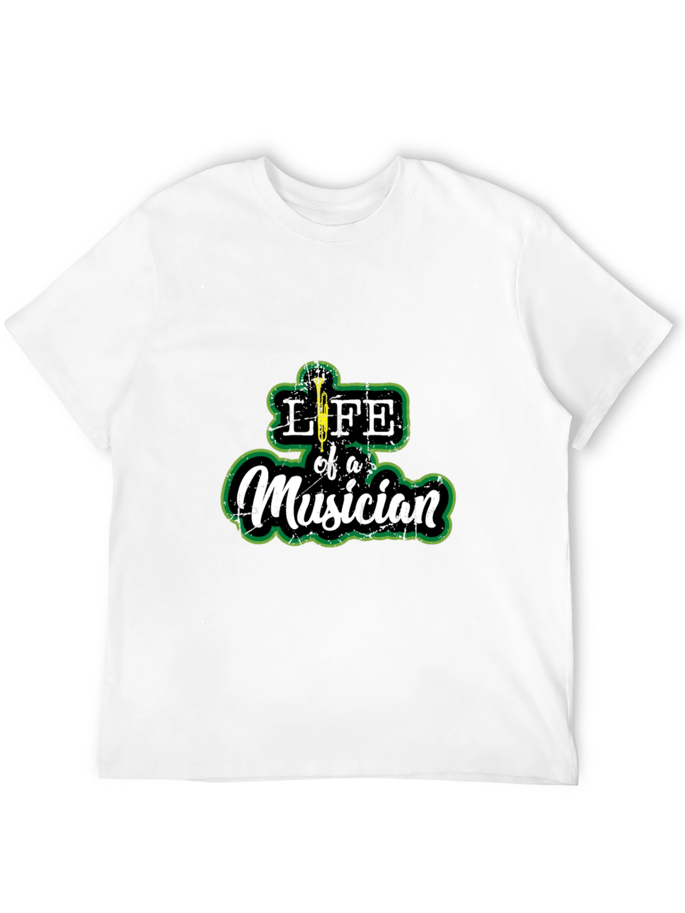Life of a Musician Graphic Tee - Black