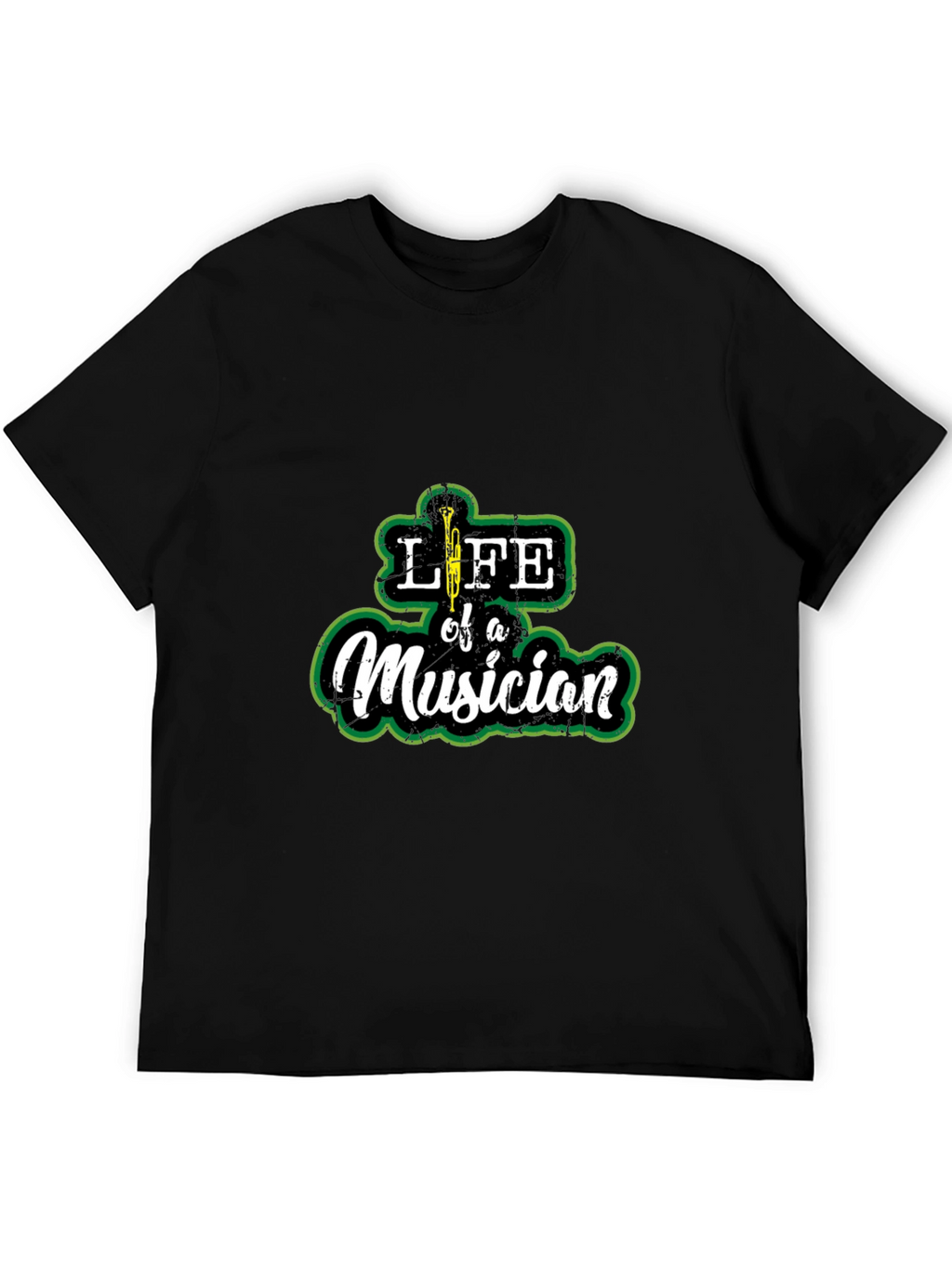 Life of a Musician Graphic Tee - Black