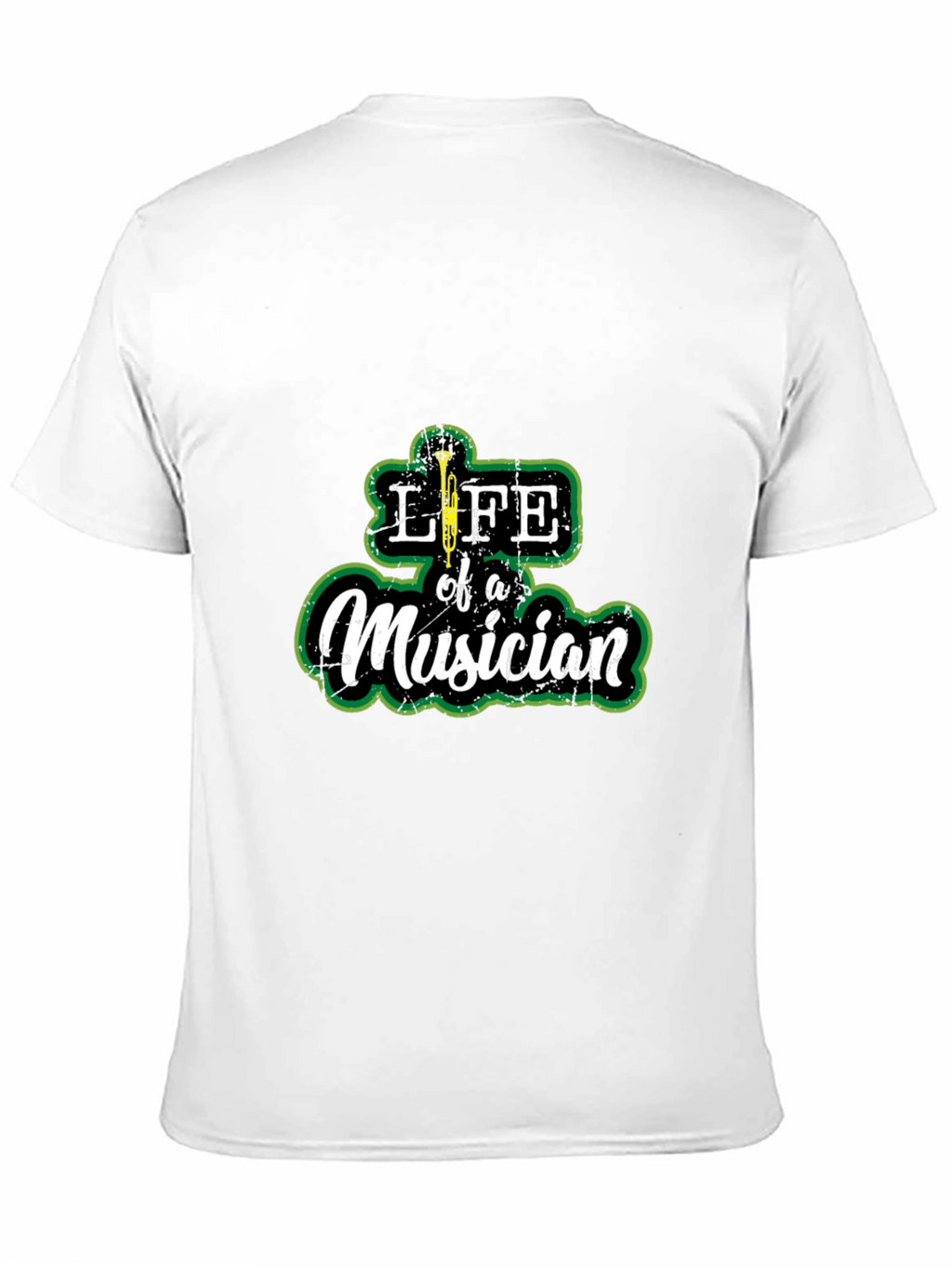 Life of a Musician Graphic Tee - Black