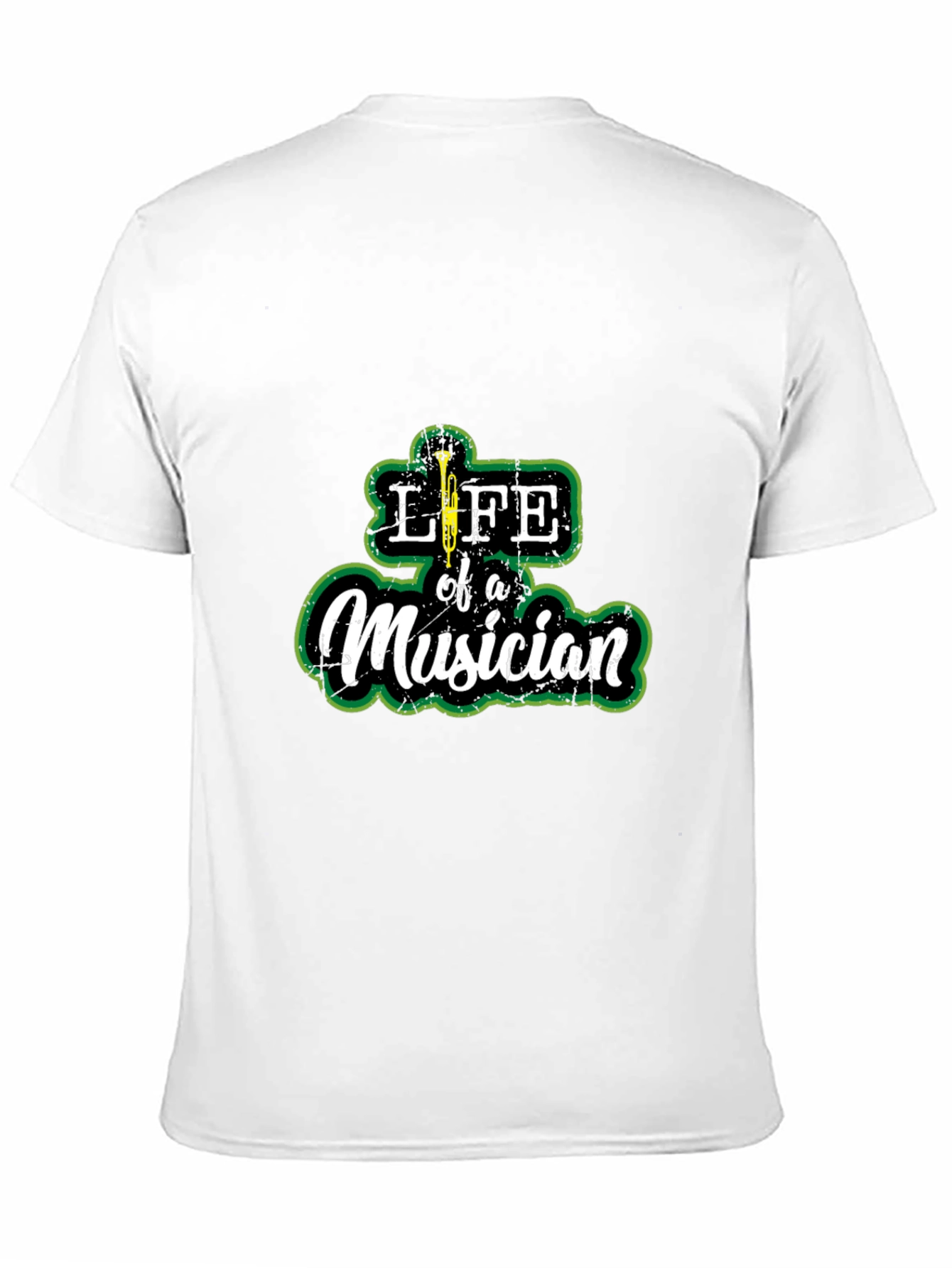 Life of a Musician Graphic Tee - Black