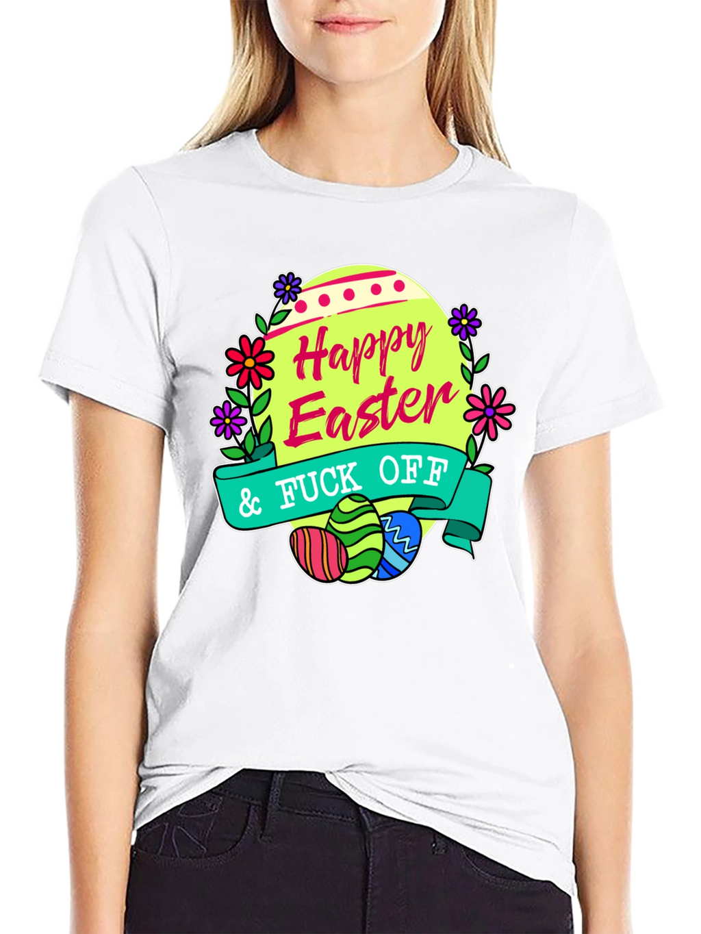 Happy Easter Graphic T-Shirt
