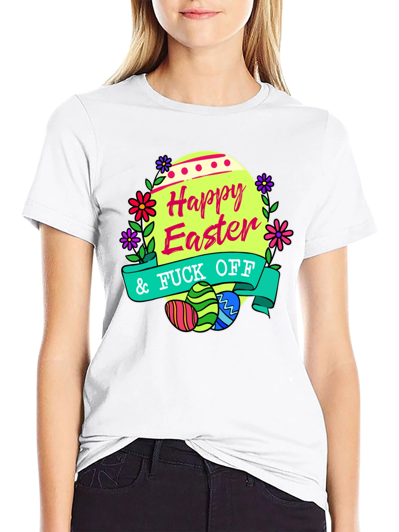 Happy Easter Graphic T-Shirt