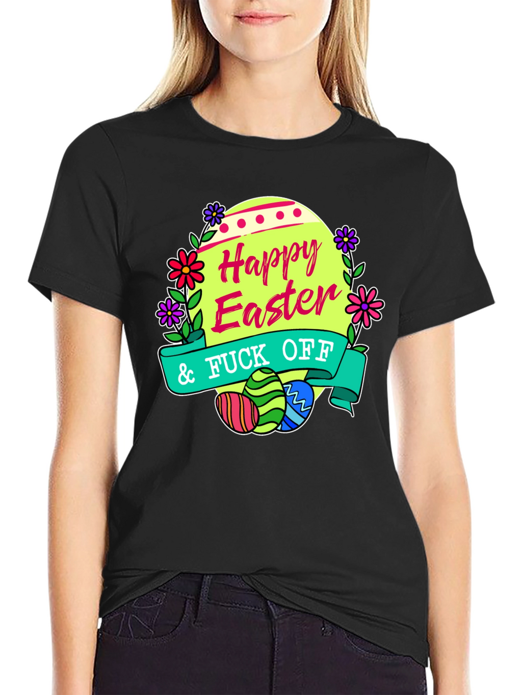 Happy Easter Graphic T-Shirt