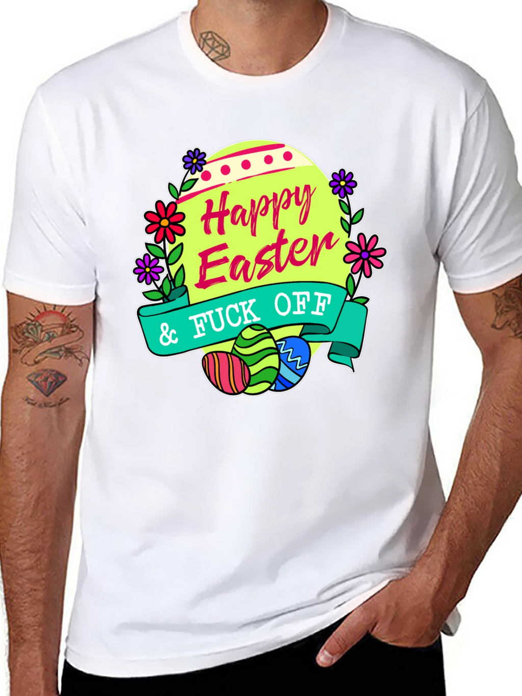 Happy Easter Graphic T-Shirt