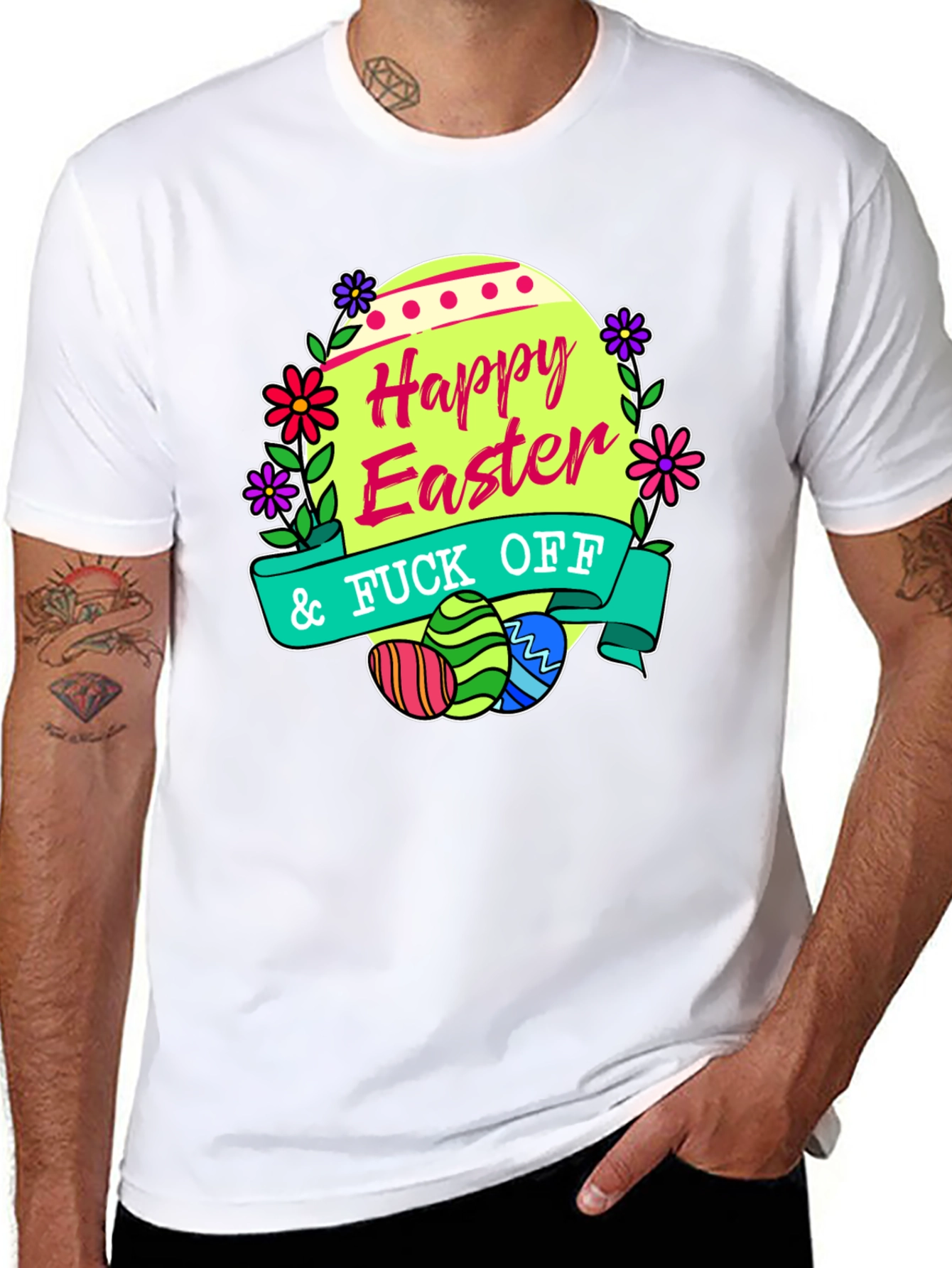 Happy Easter Graphic T-Shirt