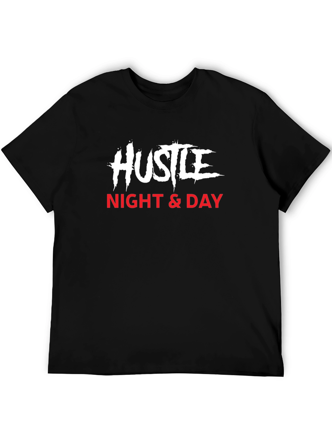 Hustle Night & Day Graphic Tee - Stylish Mens T-Shirt