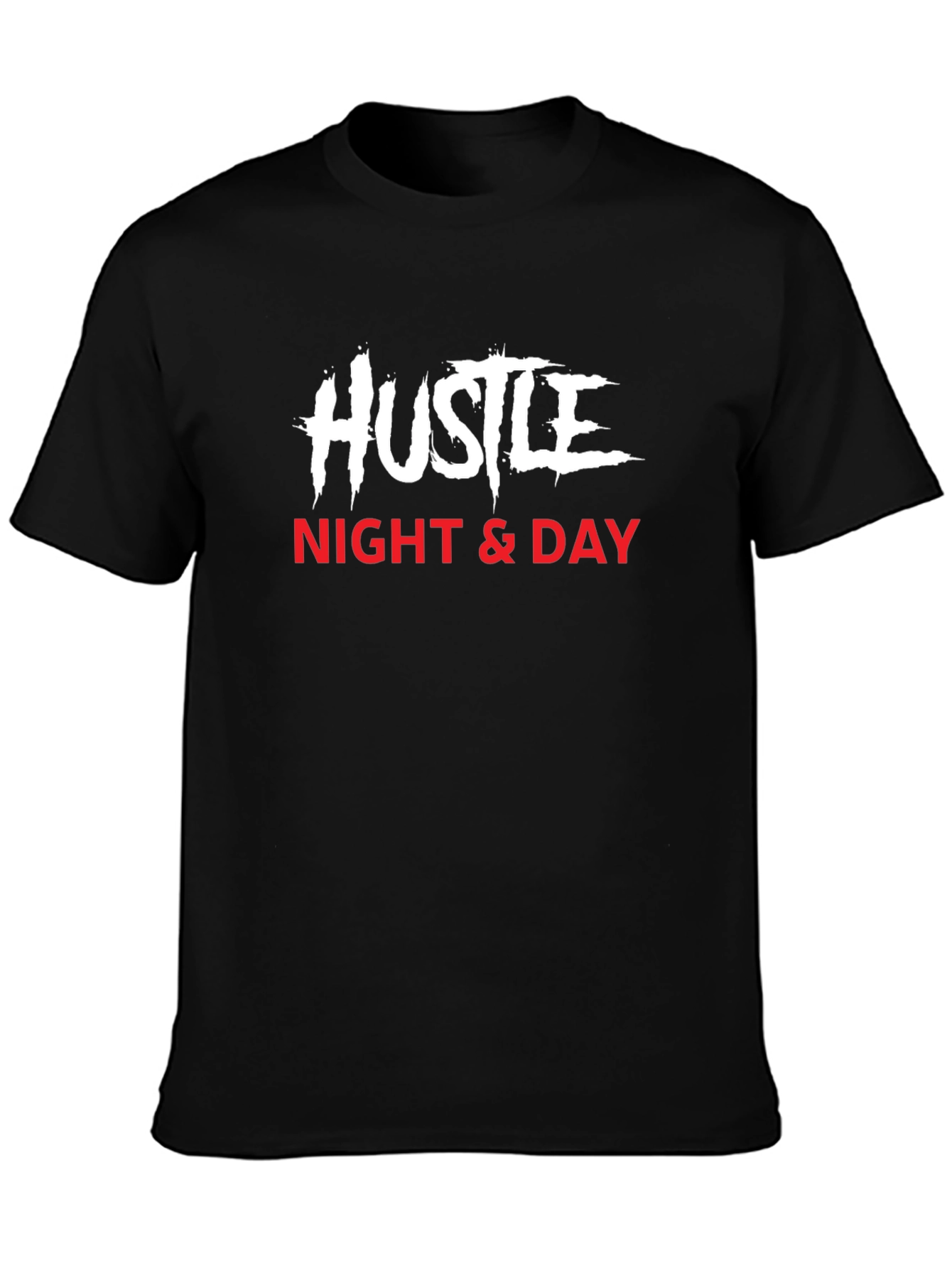 Hustle Night & Day Graphic Tee - Stylish Mens T-Shirt
