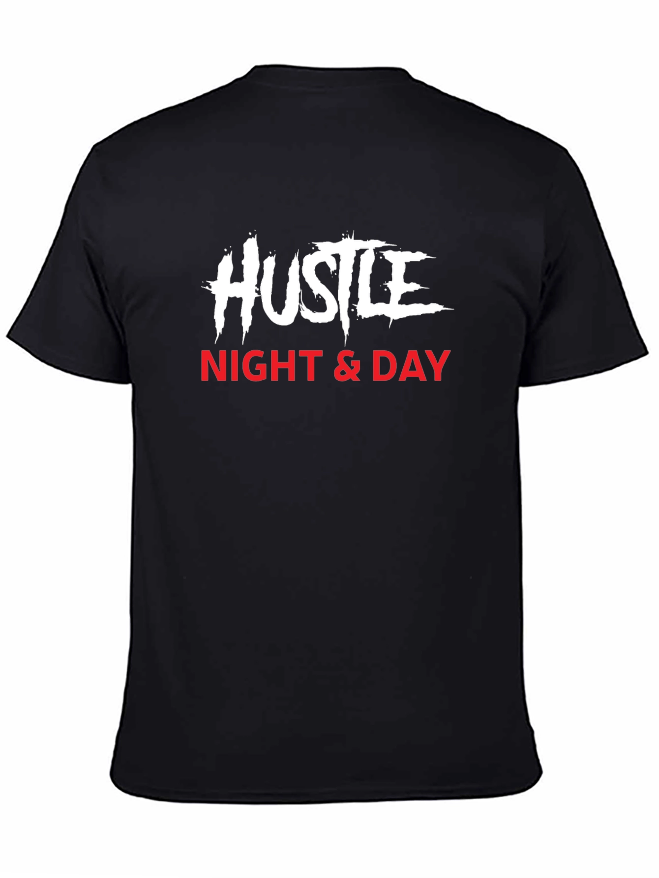 Hustle Night & Day Graphic Tee - Stylish Mens T-Shirt