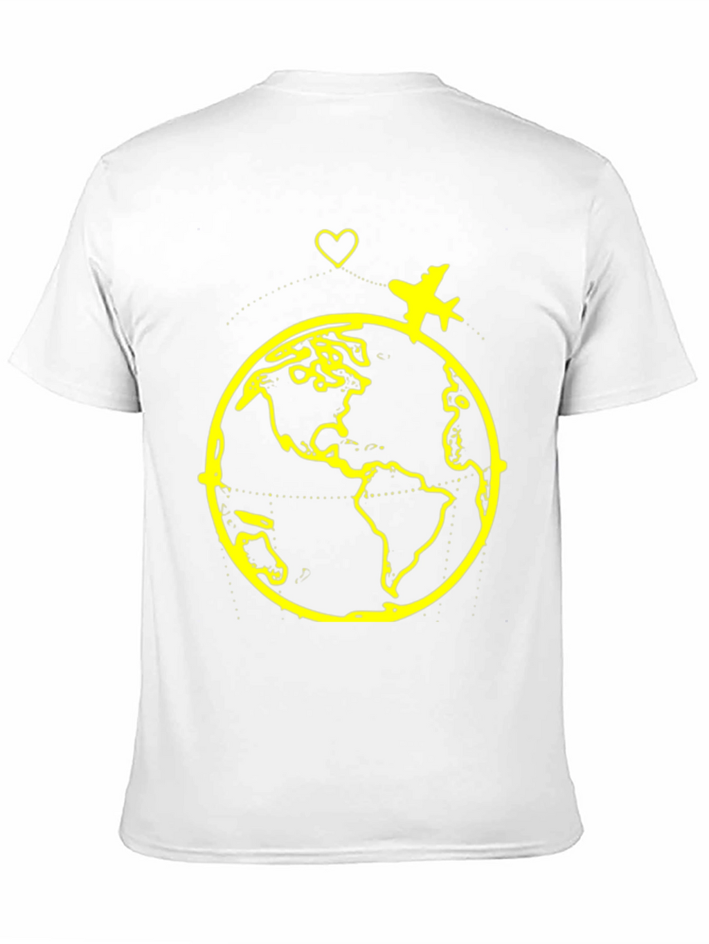 Travel the World Graphic Tee - Black