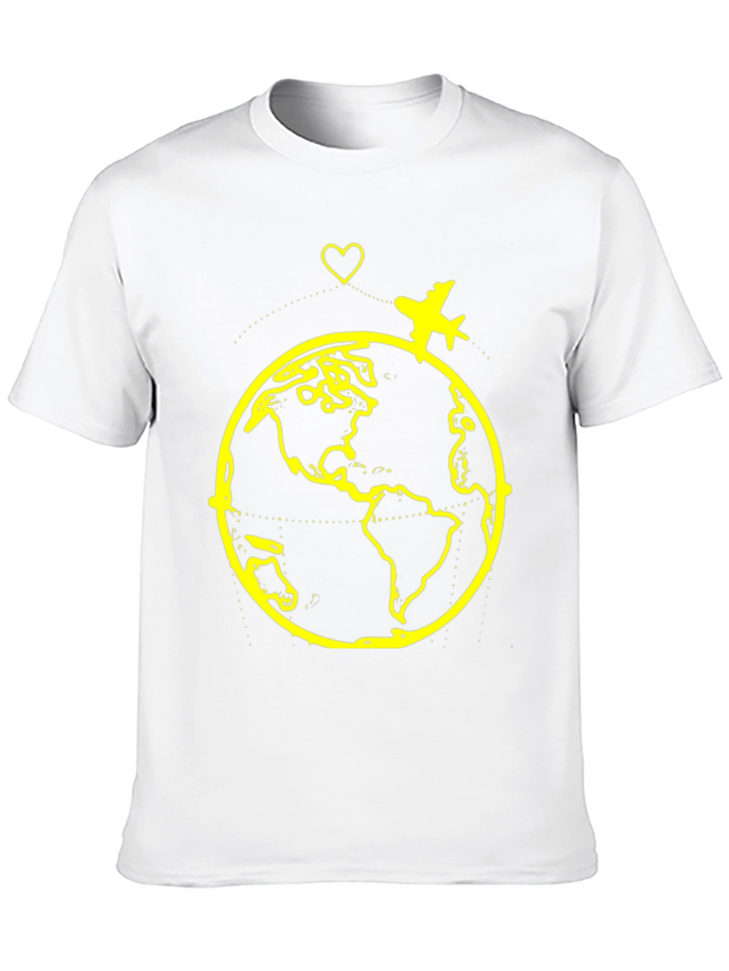 Travel the World Graphic Tee - Black