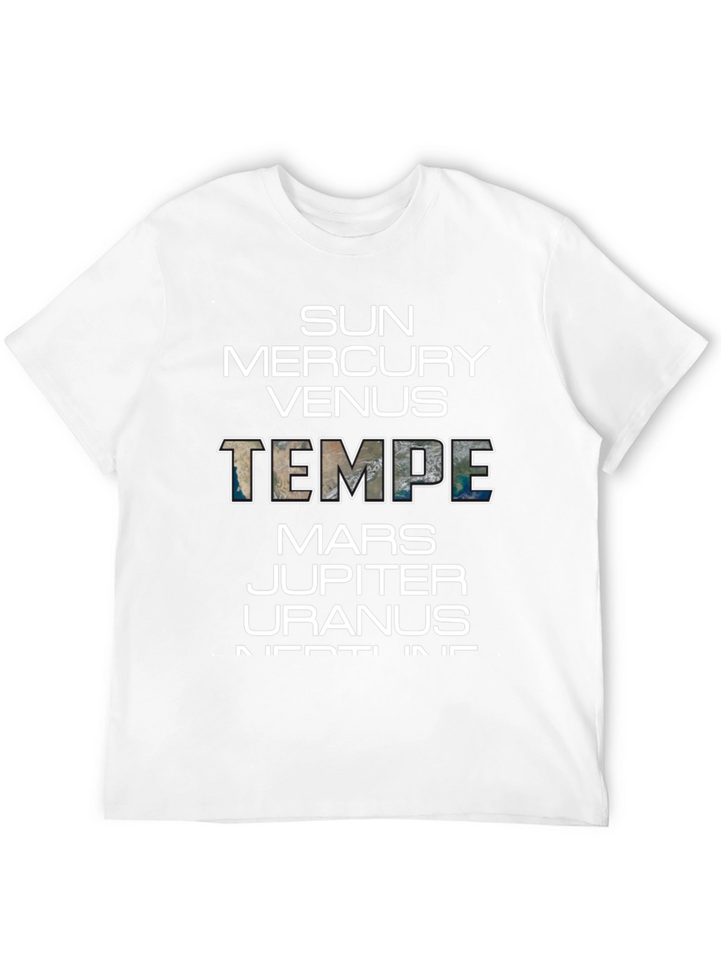 Planetary T-Shirt: Sun Mercury Venus and Tempe!