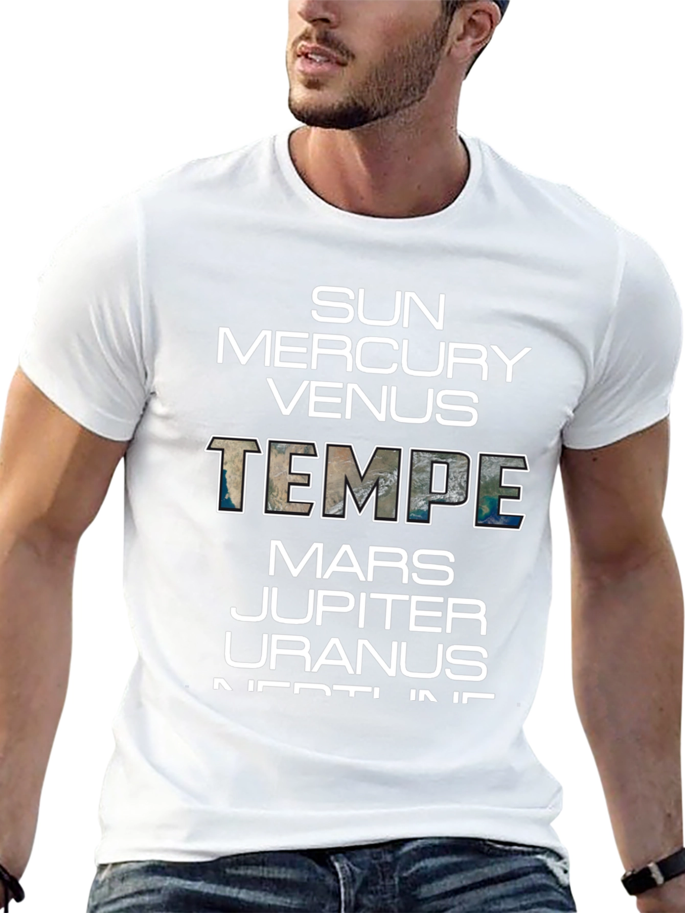 Planetary T-Shirt: Sun Mercury Venus and Tempe!