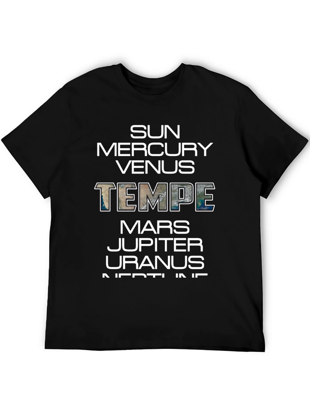 Planetary T-Shirt: Sun Mercury Venus and Tempe!
