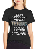 Planetary T-Shirt: Sun Mercury Venus and Tempe!