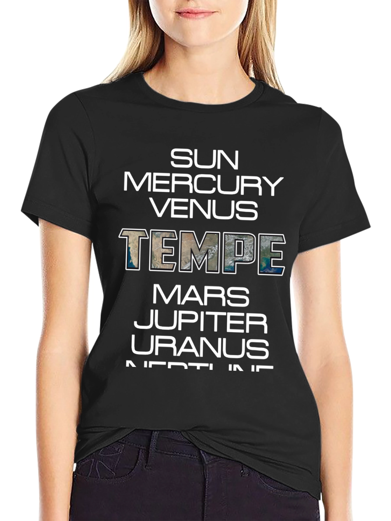 Planetary T-Shirt: Sun Mercury Venus and Tempe!